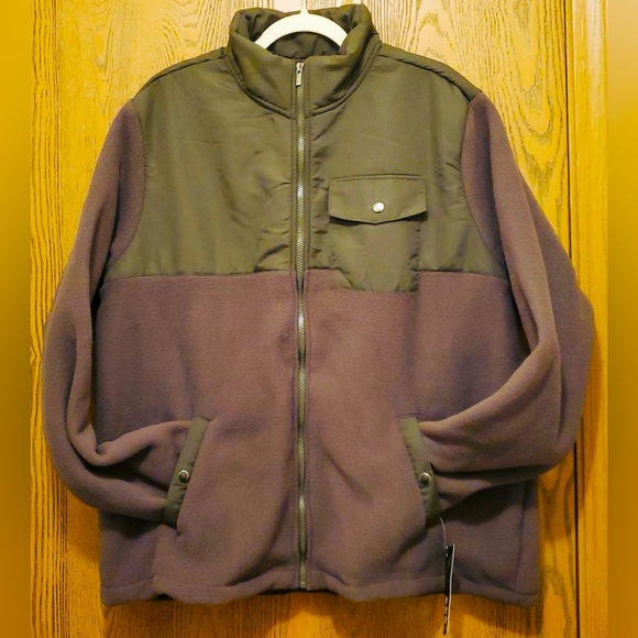 Swiss Alps Men's Polar Fleece Full Zip Jacket | Size: Extra Large (XL) |… - Picture 1 of 6